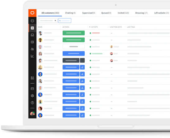 Team management in LiveChat® app for Mac